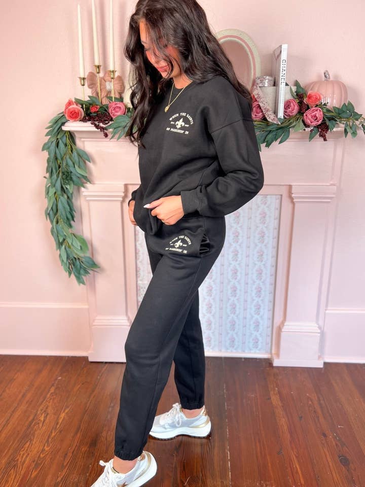 Black When The Saints Go Marchin' In Pullover for wholesale on Faire3