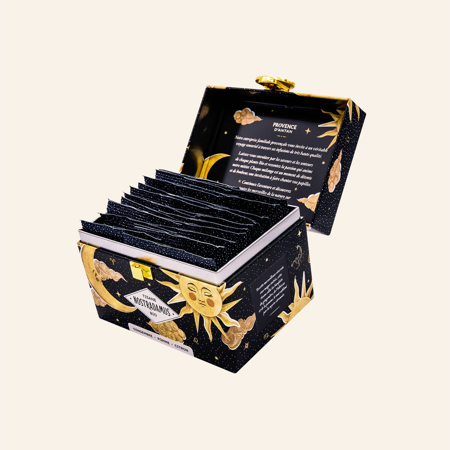 PROVENCE D'ANTAN - Venta al por mayor Tés saludables/desintoxicantes - Té Herbal Orgánico Nostradamus1