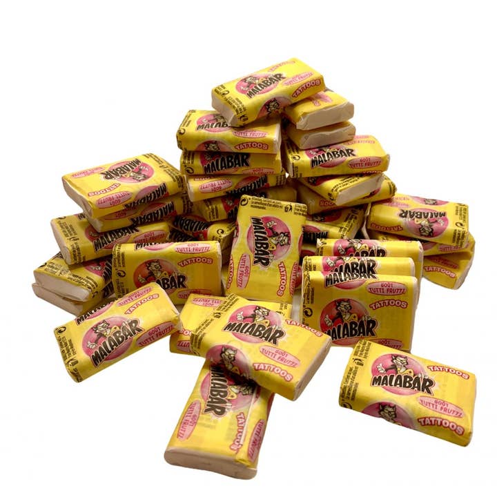 123bonbon – wholesale Chewing gum – MALABAR Tutti Taste - Box of 200