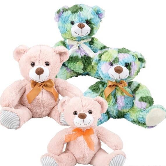 La Luna Bella - Toys - Wholesale Stuffed/Plush Toy - Kids & Baby - 10" RIBBON BEAR ASSORTMENT - LLB Plush Toys2