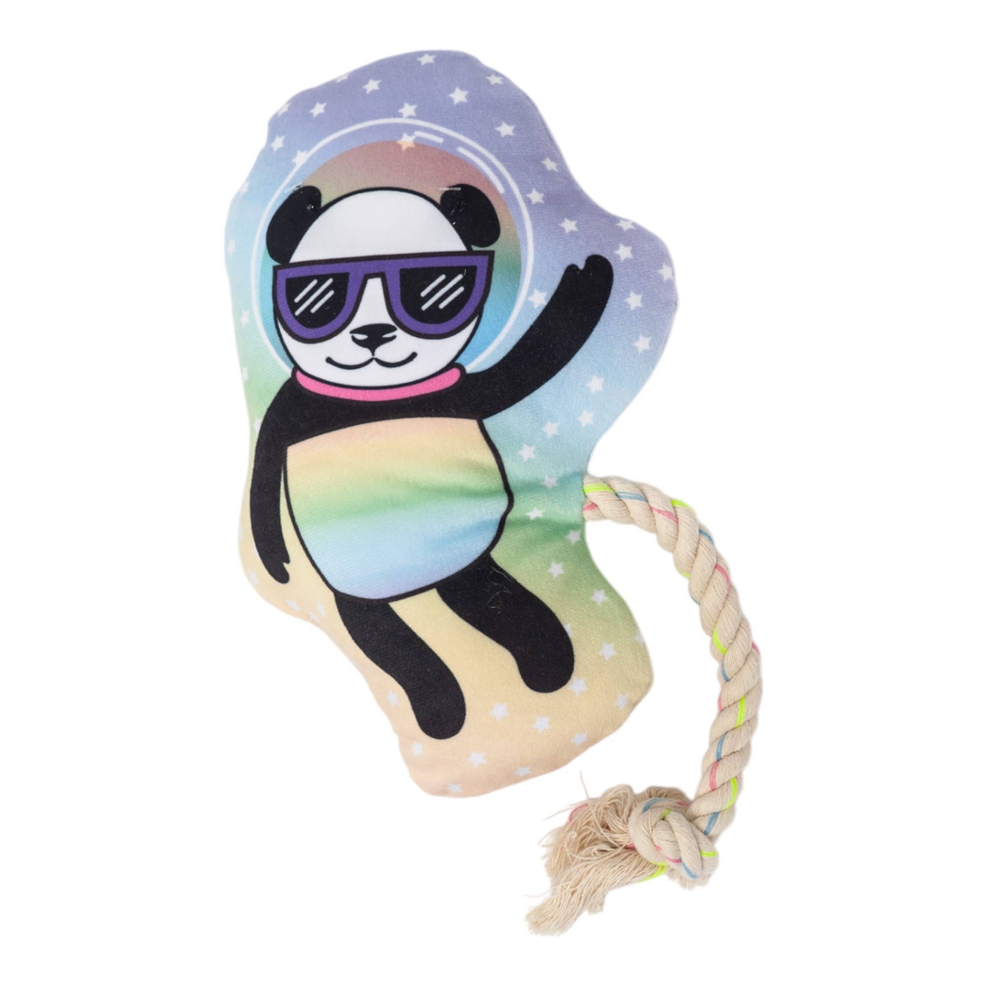 Jojo Modern Pets - Wholesale Pet Squeaky Toy - Dog - The Cosmic Crew: Soft, Cuddly Space Panda Plush Dog Toy2