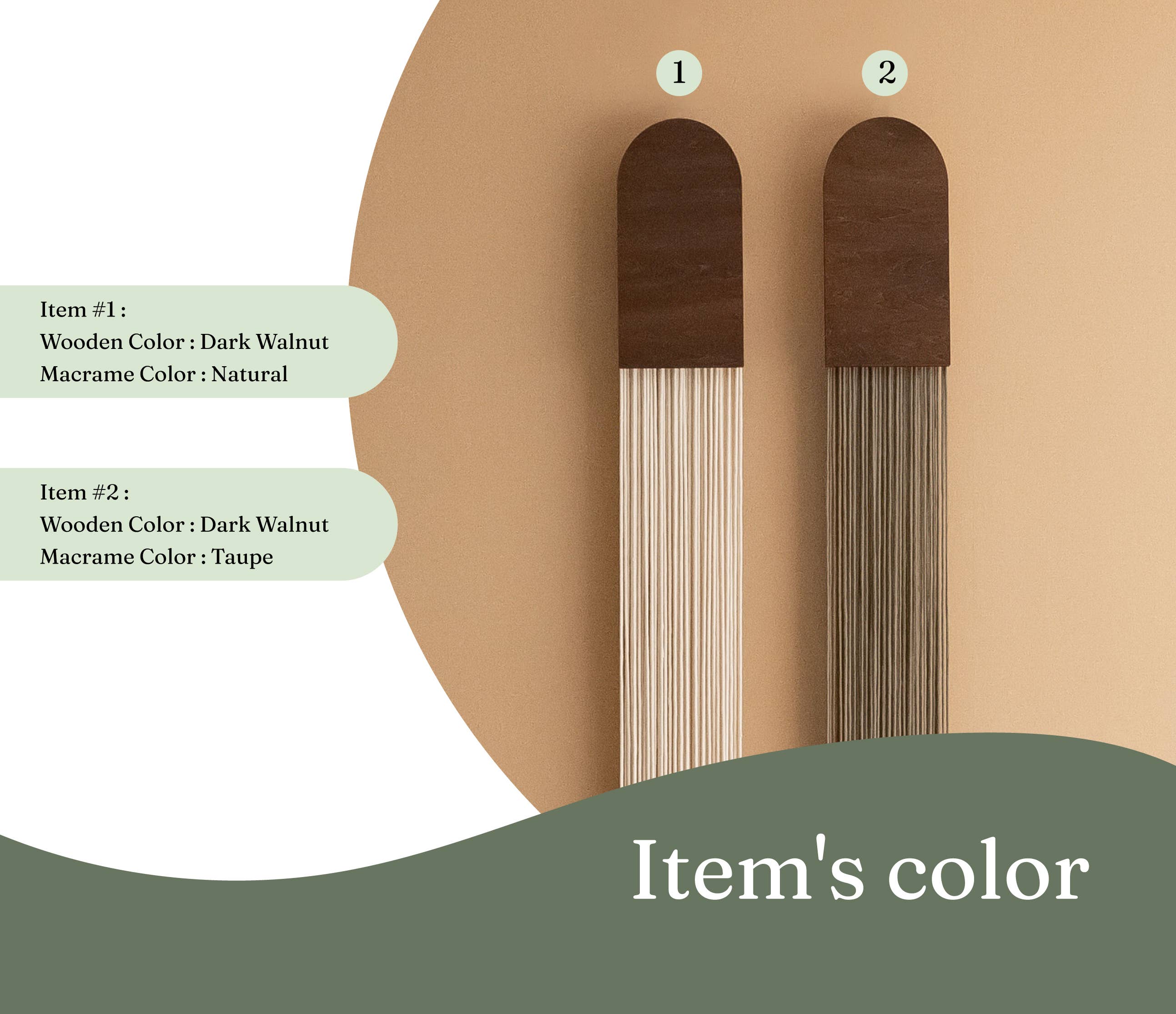 MinhandBros – wholesale Wall art set – Macrame Wall Hanging for Rustic Home Decor V802