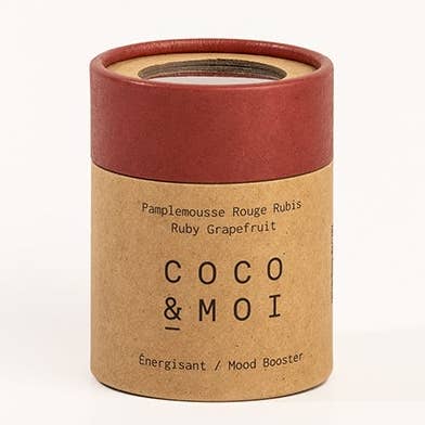 COCO & MOI - Wholesale Shower Steamer/Bomb - Vapeur de Douche Pamplemousse Rouge Rubis2