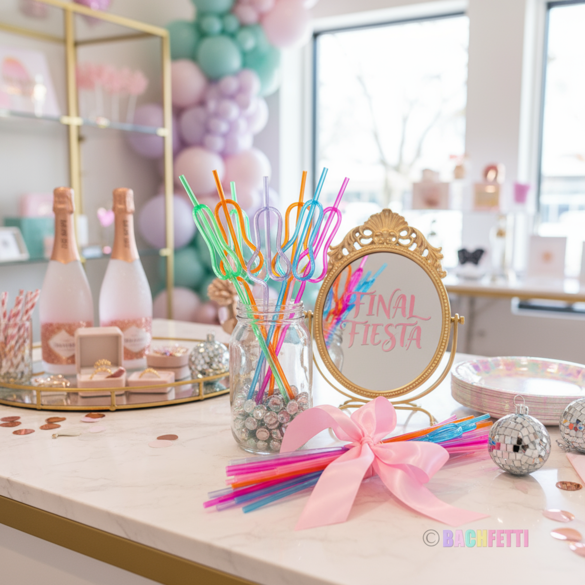 BachFetti - Vendita all'ingrosso Decalcomanie - Decorazioni per feste - Cannucce per Addio al Nubilato – Divertente Addio al Nubilato1