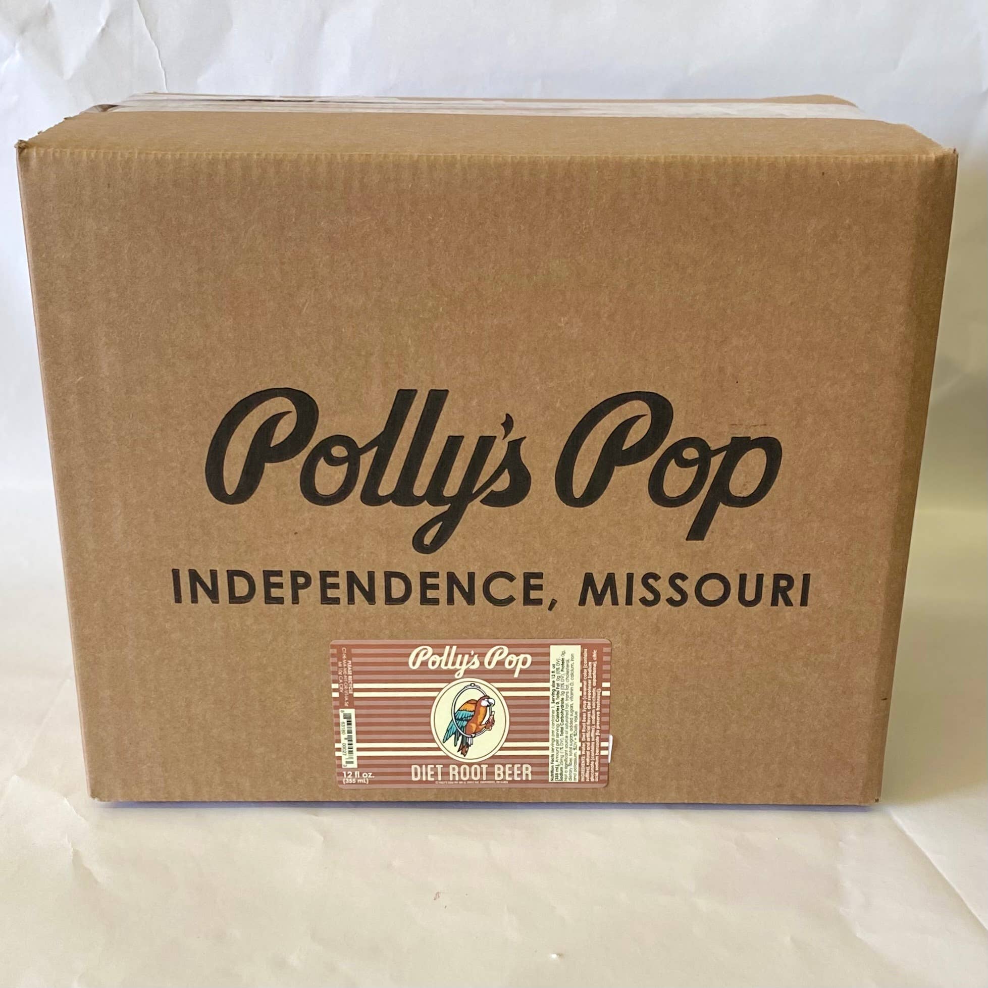 Polly's Pop - Wholesale Soda/Carbonated Drink - Diet Root Beer2