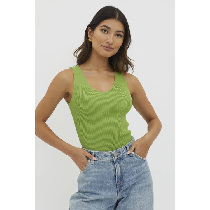 BASIC TANK TOP / 30058D for wholesale by One and Only Collective