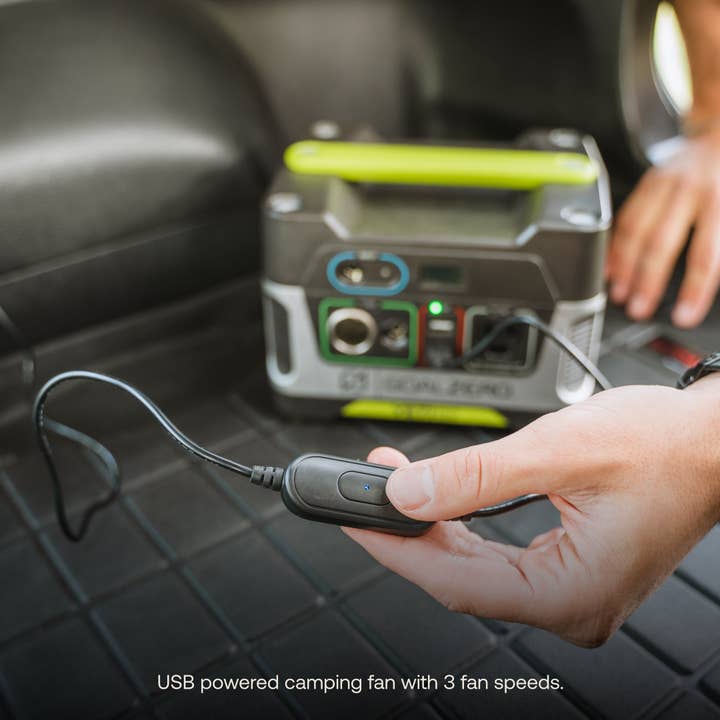 Luno - Venta al por mayor Ventilador eléctrico de mano - Ventilador para acampar en coche3