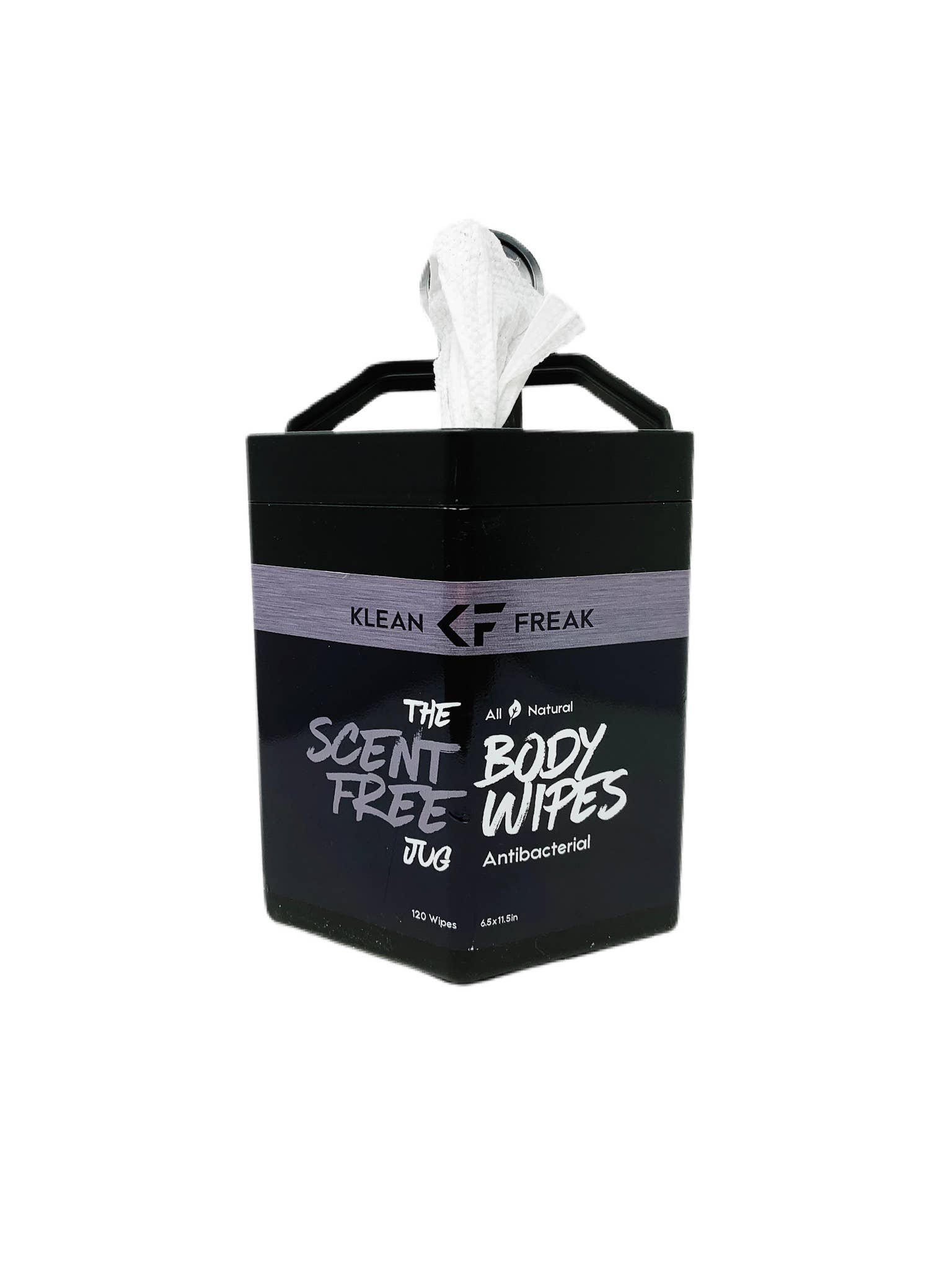 Klean Freak - Wholesale Face & Body Wipes - The Jug - 120 Count 6x11 Wipes1