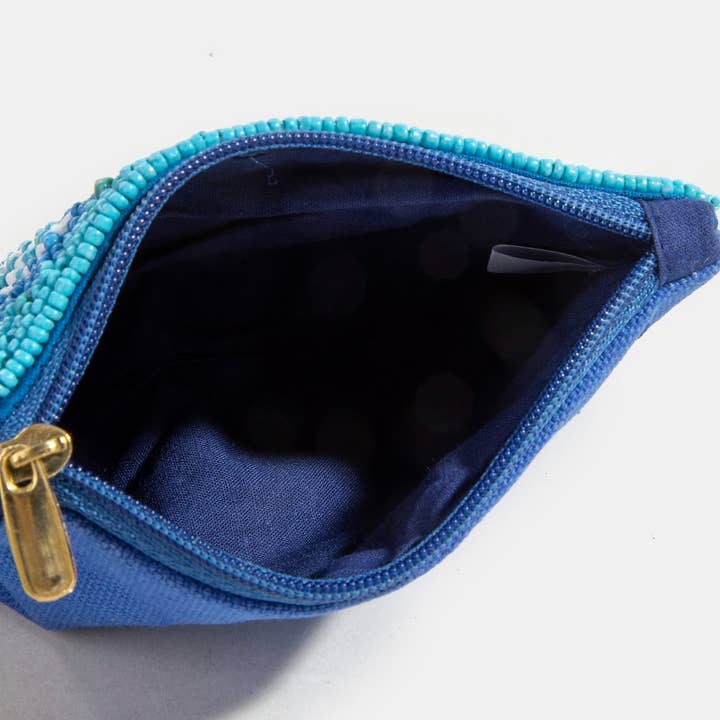 MULTI Monedero de Caballitos de Mar con Cuentas de Semilla de venta al por mayor en Faire3