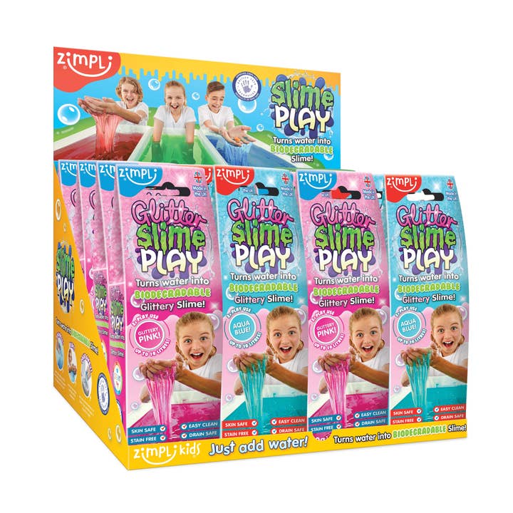 Zimpli Glitter Slime Play Brinquedo Sensorial Biodegradável Certificado por atacado de Zimpli Kids