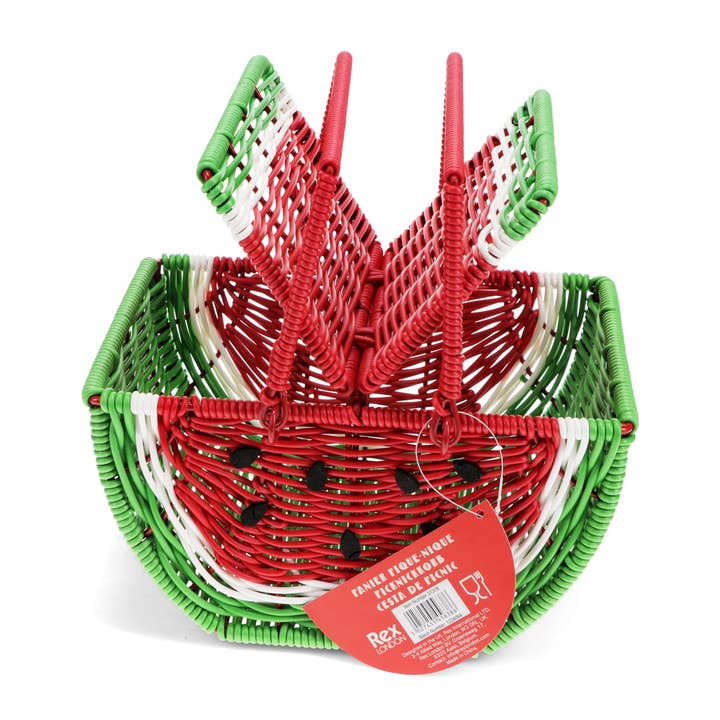 Rex B2B - UK - Wholesale Picnic Basket - Little fruit picnic basket - Watermelon2