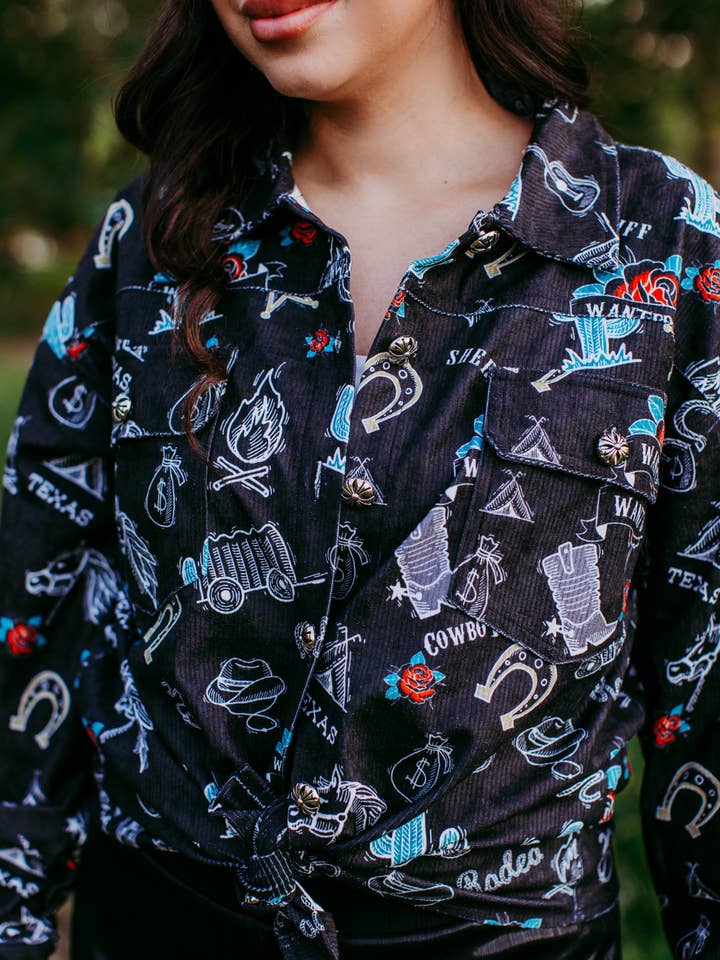 MK453 Texas Rodeo Schacket för wholesale av Merigold Kiss