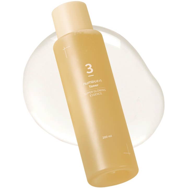 Numbuzin No.3 Super Glowing Essence Toner 200ml for wholesale by Beauty Bridge Inc