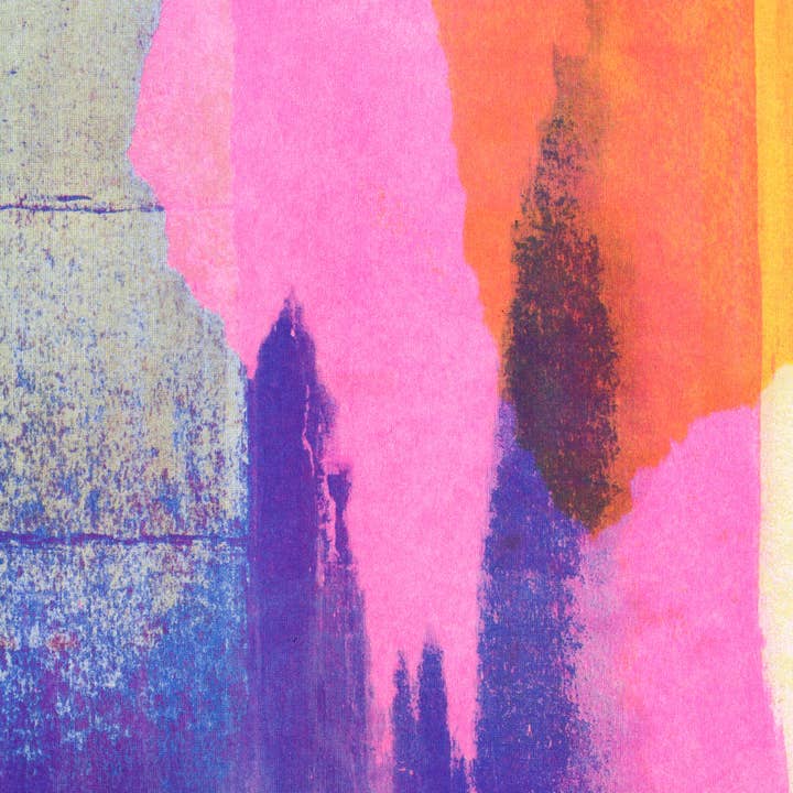 House Of Payne - Venta al por mayor Ilustración - Arte Abstracto de Pared | Arte de Pared Rosa | Arte Colorido | Impresión A41