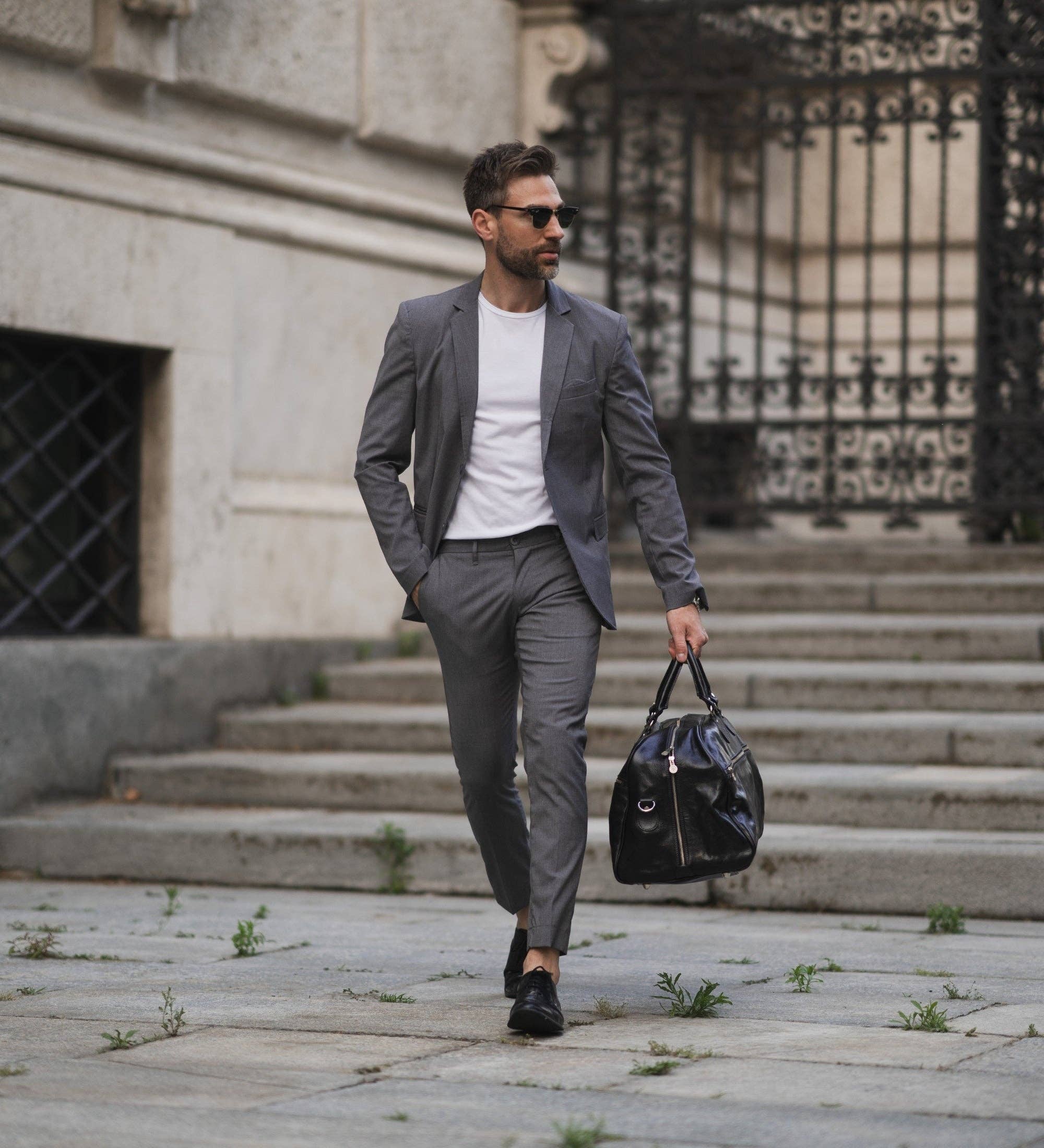 Time Resistance - Wholesale Weekender Bag - Men's - Leather Duffel Bag - Fear and Loathing in Las Vegas13