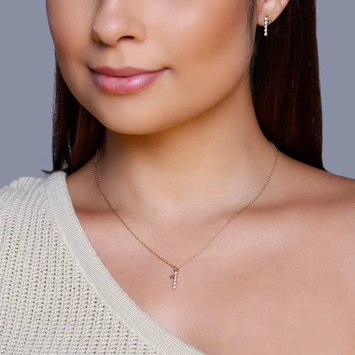 Shiny stick stud set for wholesale by Morana