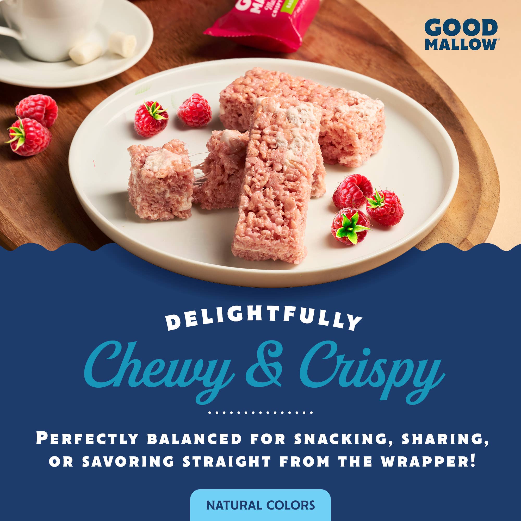 Snackatere – Großhandel Snack-Riegel – Vegane Rice Crispy Treats einzeln verpackt, Schachtel mit 8 Stück7