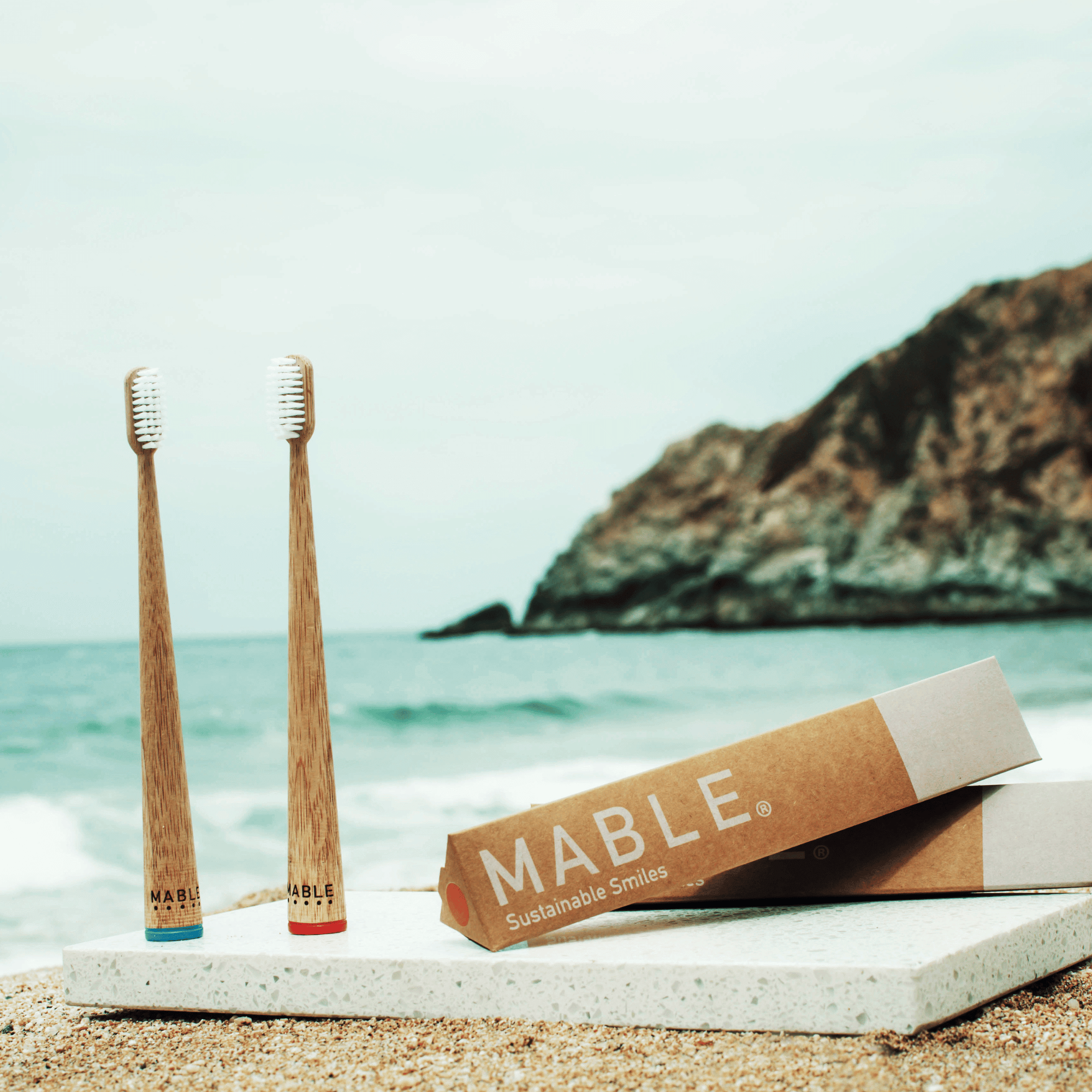 MABLE - Vente Brosses à dents - Brosse à dents en bambou pour adultes, unité individuelle, vente en gros4