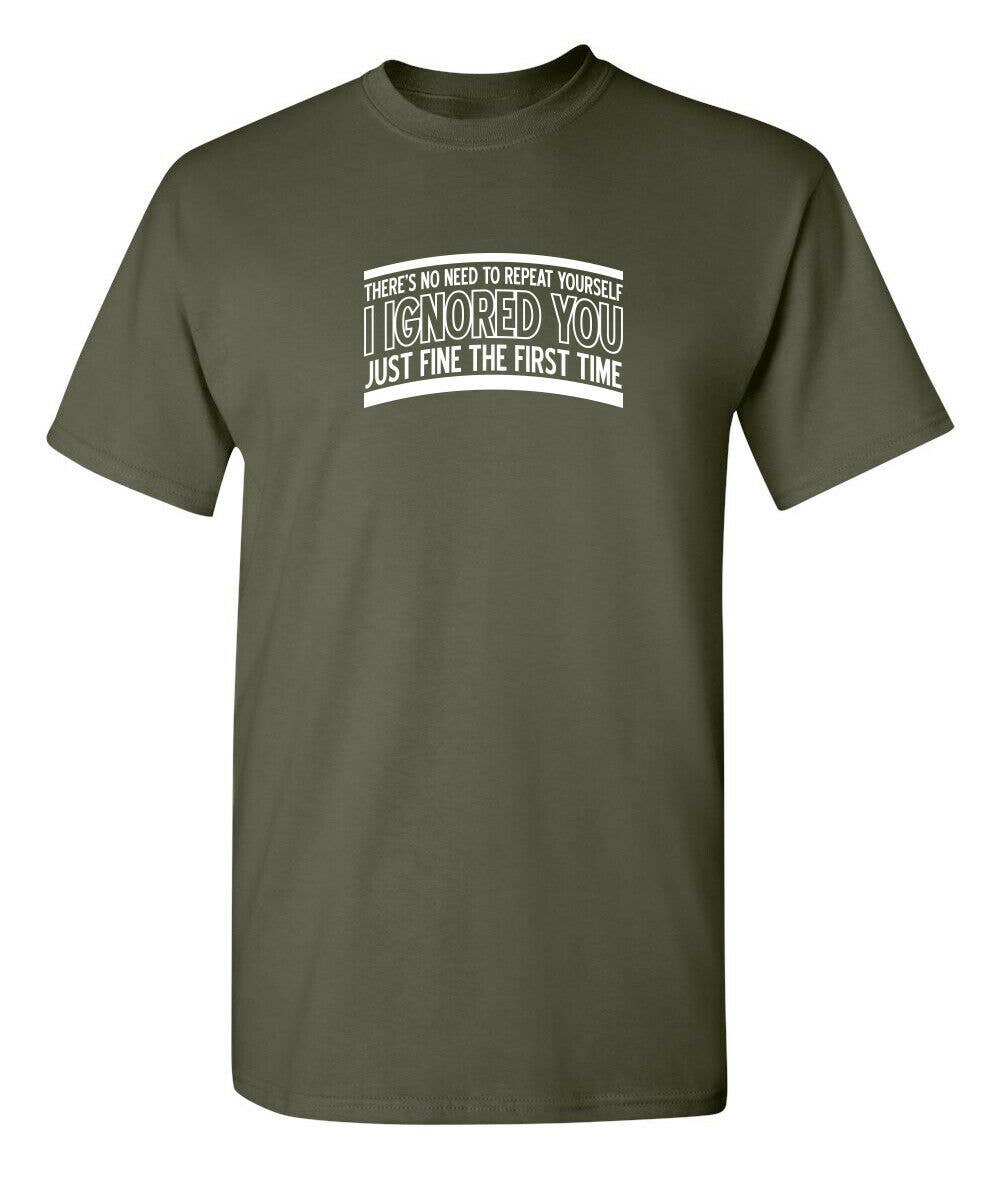 Feelin Good Tees - Wholesale Screen Printed T-Shirt - Unisex - There's No Need To Repeat Yourself10