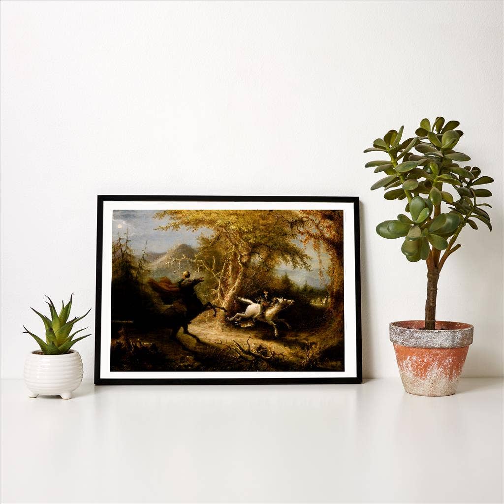 Found Image Press - Wholesale Art Print - Art Print LT-373 Sleepy Hollow Illustration1