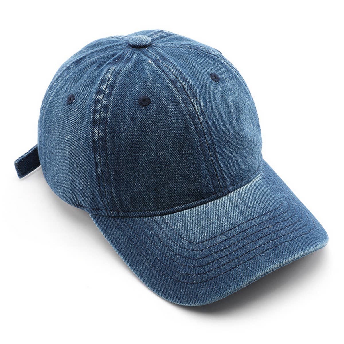 ACCITY - Wholesale Baseball Cap - Unisex - Autumn Winter Washed Denim Baseball Cap, Unisex_CWAH282411
