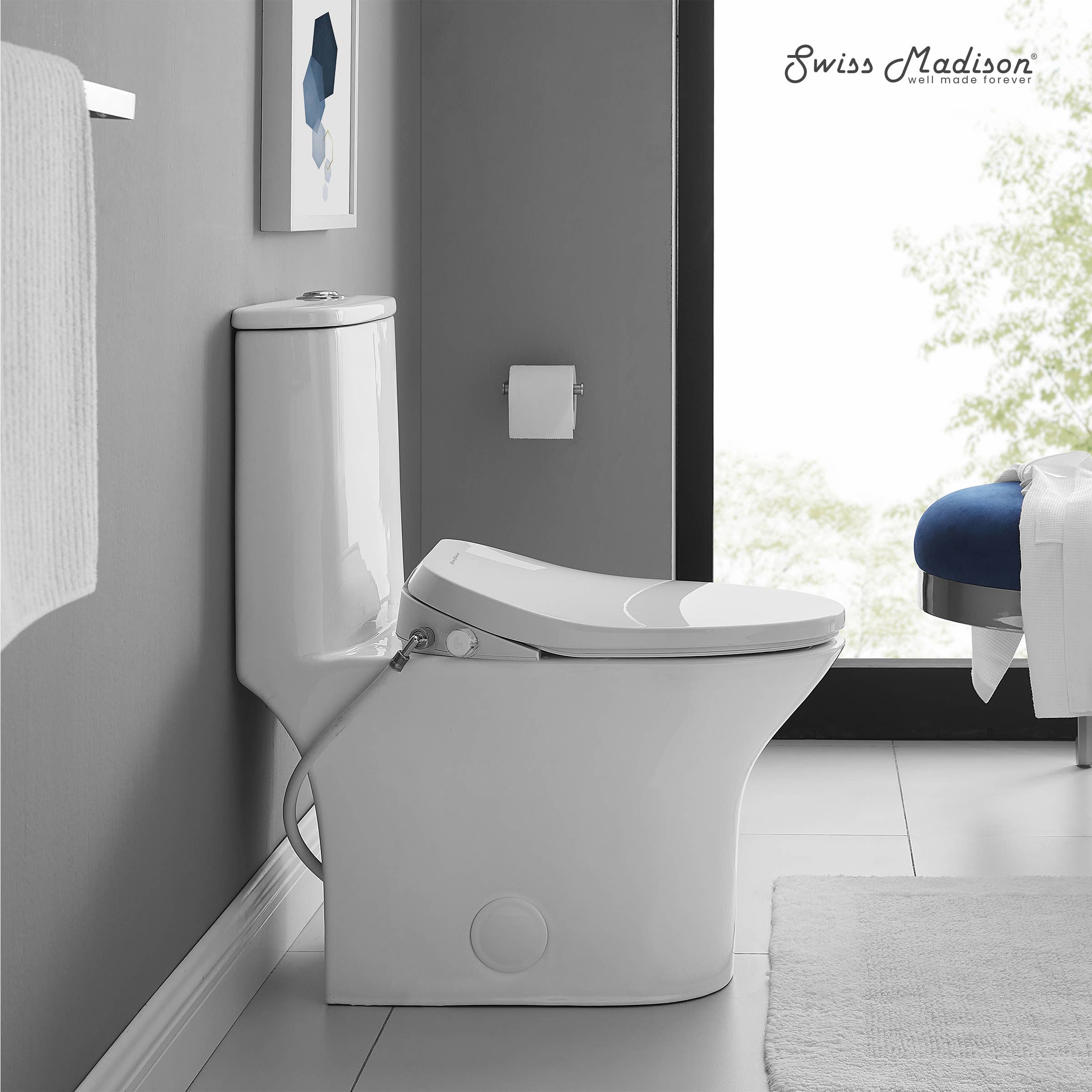 Swiss Madison - Wholesale Bathroom Accessory Set - Cascade Smart Toilet Seat Bidet13