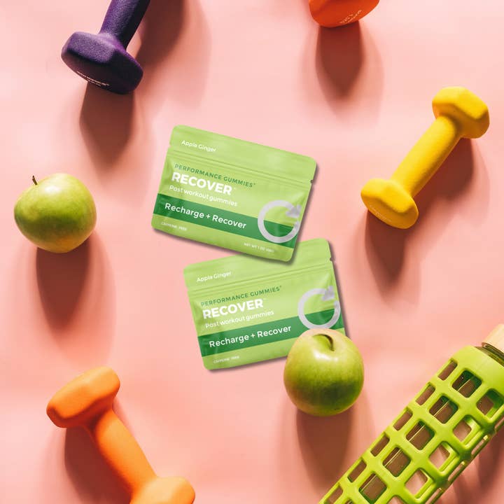 Seattle Gummy Company - Wholesale Oral Supplement/Vitamin - Post-Workout Recover Gummy Shots | 12-pack, Apple Ginger5