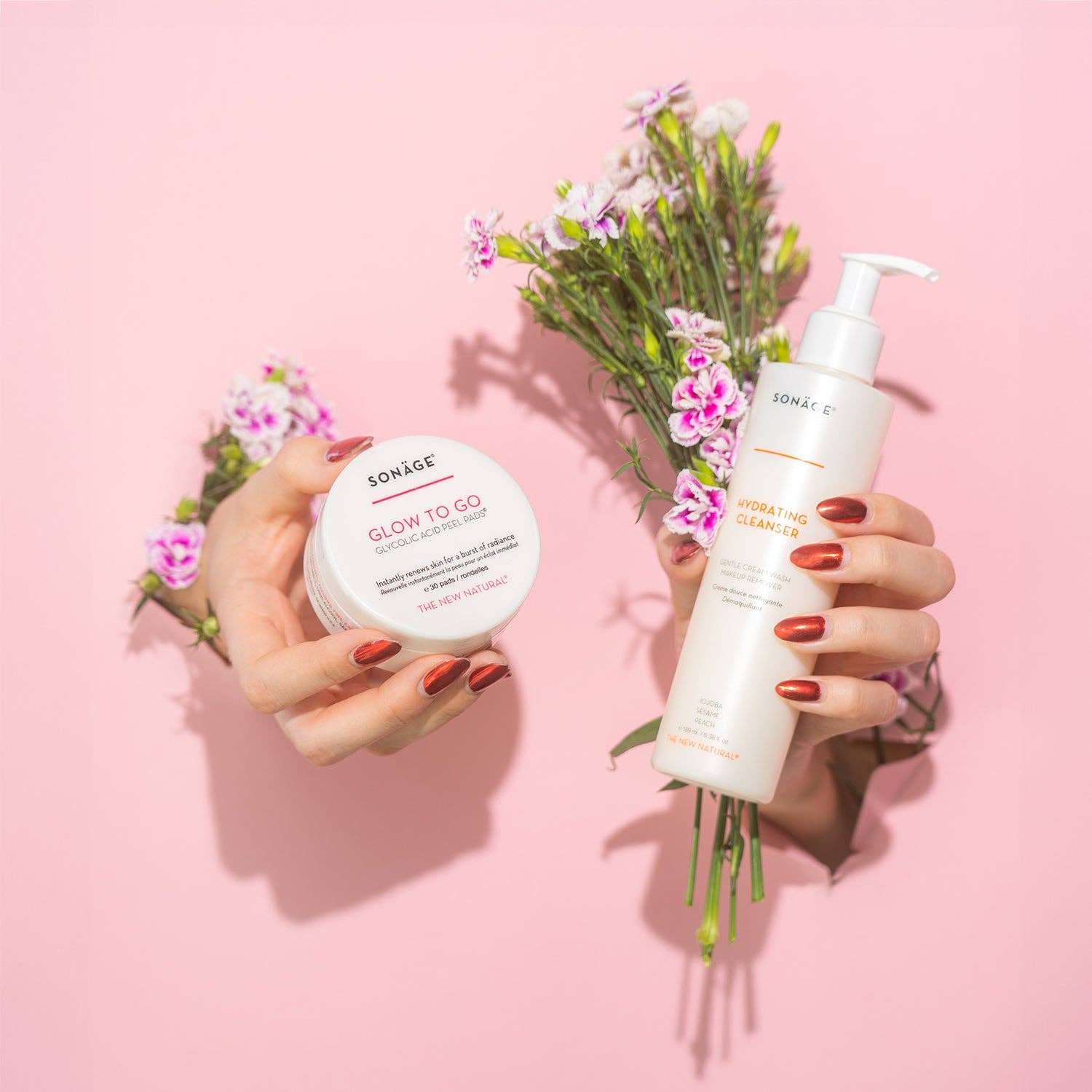 Sonage Skincare - Wholesale Facial Cleanser - Clean & Glow Duo1