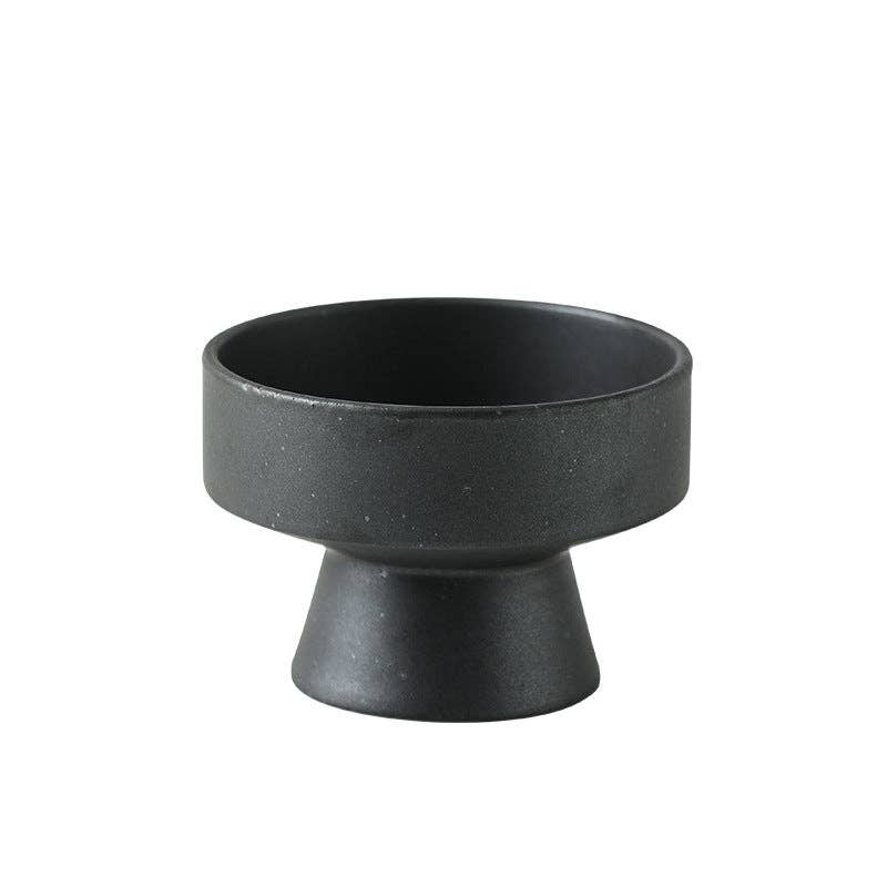 Gohobi （We cover U.S. import duties） - Wholesale Decorative Plate/Dish/Bowl - Gohobi Handmade Ceramic Raised Stand Bowl1