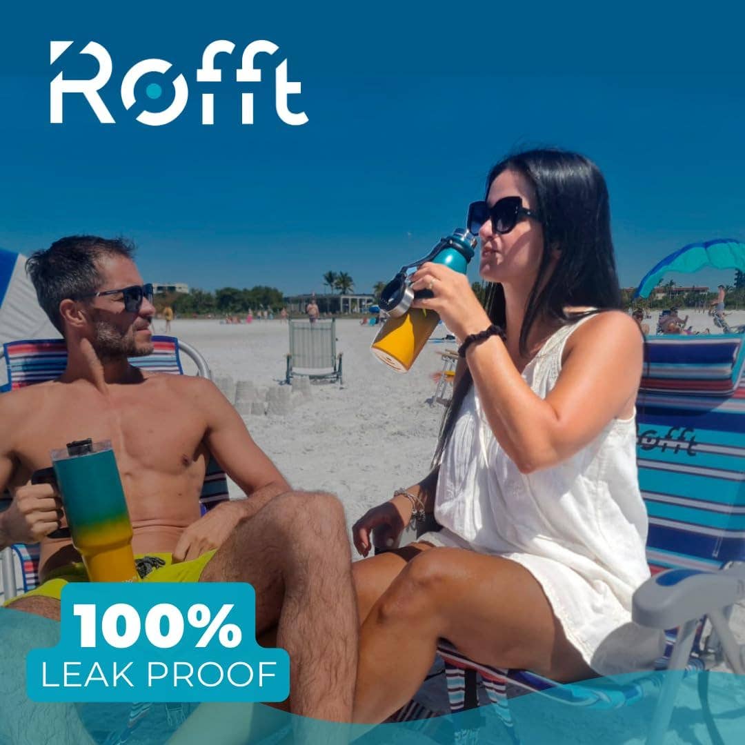 ROFFT USA LLC - Wholesale Water Bottle - 20 oz Insulated Water Bottle - Leak Proof, Stainless Steel, Thermo Bottle for Hot and Cold Drinks, Double Wall Insulation, Portable Water Flask for Travel, Outdoor9