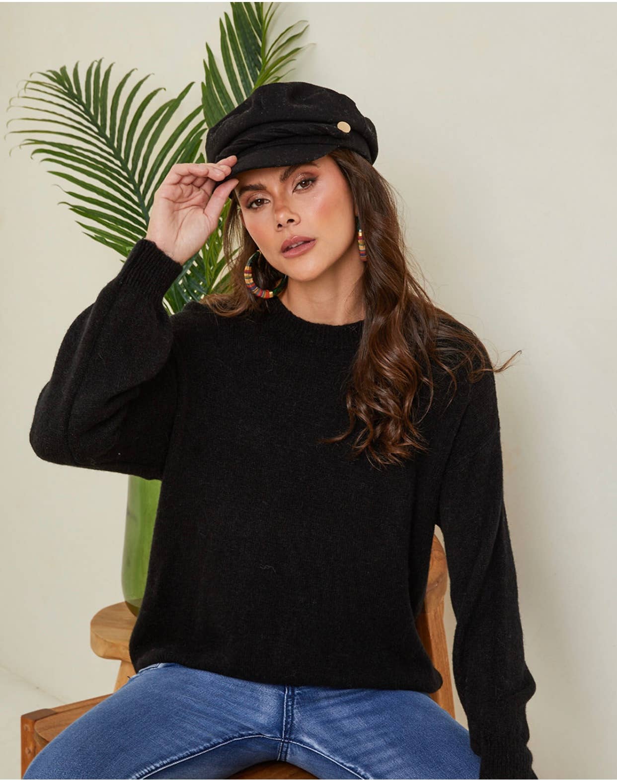 LÉA & LUC - Vente Pull en maille – femme - PULL en ALPACA REF 80043