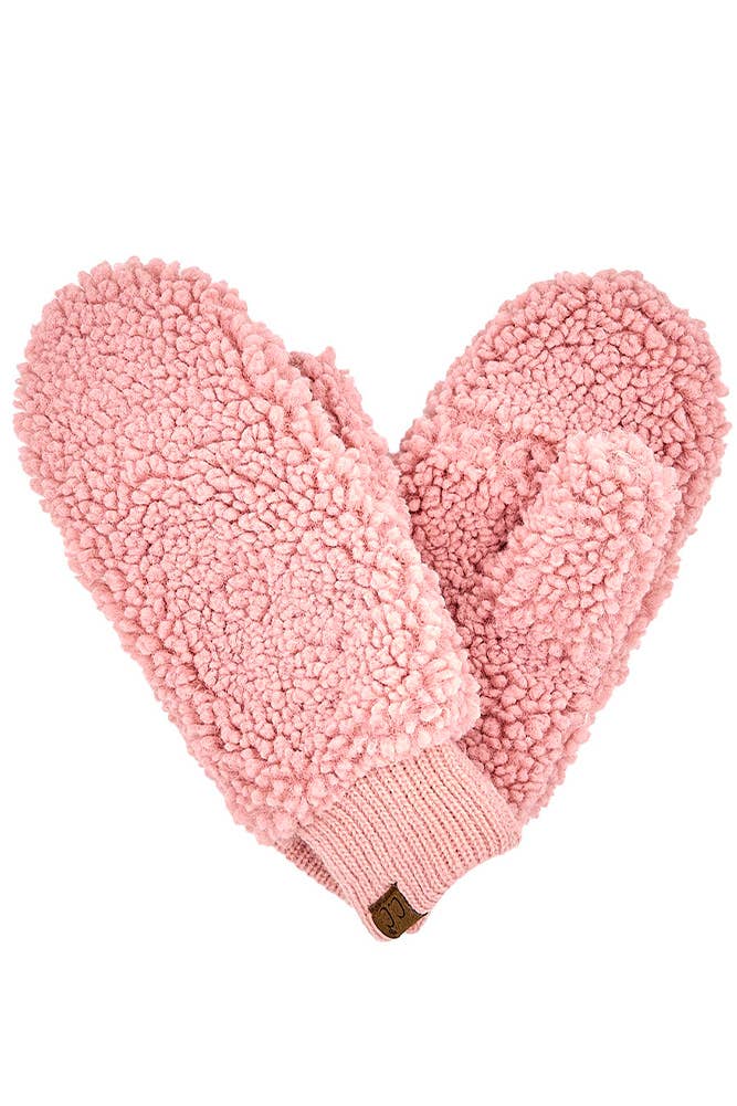 Hana - Wholesale Mittens - Women's - C.C Sherpa Mitten Gloves4