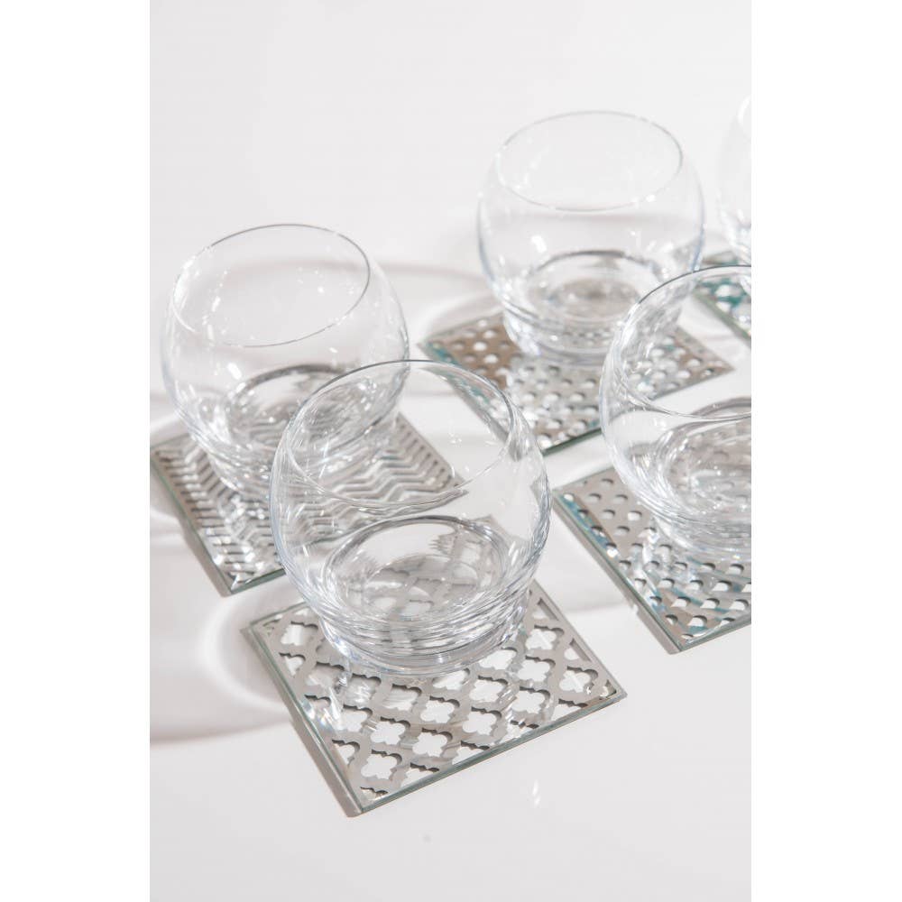 AULICA - Vendita all'ingrosso Bicchieri da cocktail/superalcolici - Set da 6 bicchieri trasparenti da 390 ml3