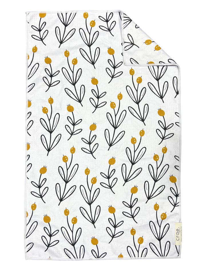 Lilly Pop: Double-Sided Hand Towel for wholesale by Crae.Home