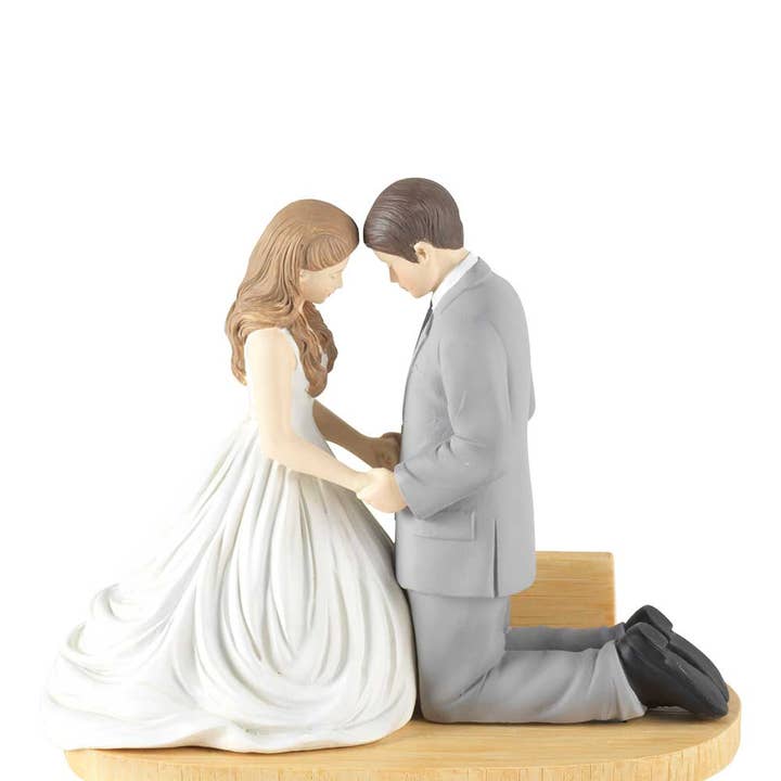 Cottage Garden - Wholesale Decorative Figurine - Figurine Bride & Groom's Hear Our Prayer3