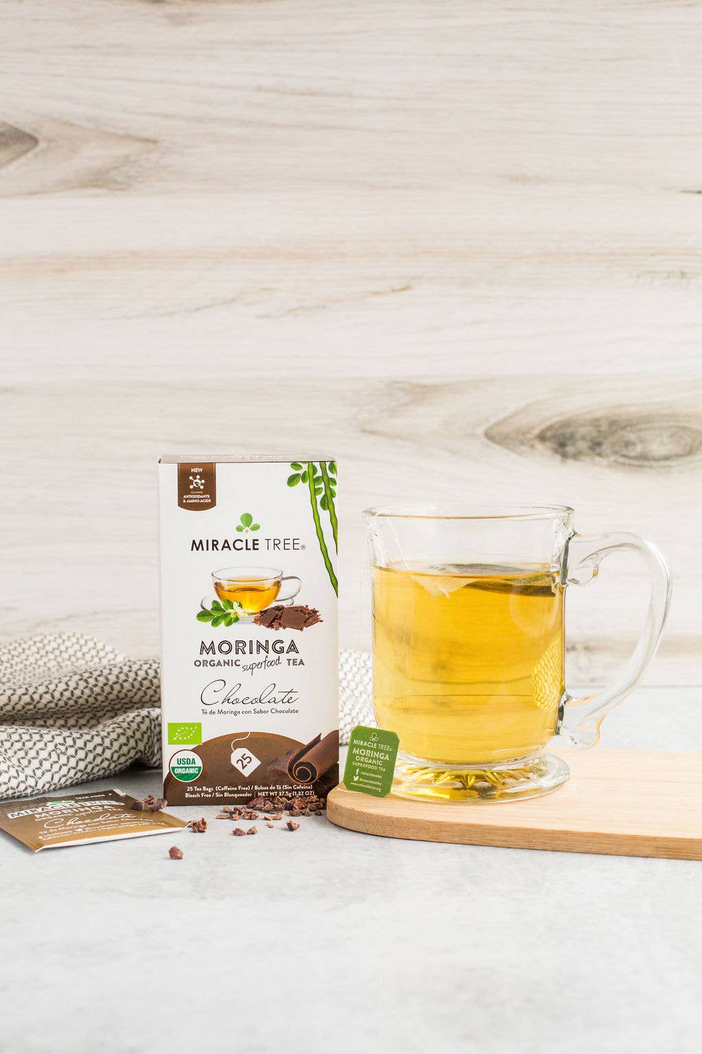 Miracle Tree – Sacos de chá por atacado – Chá de Moringa Orgânico: Chocolate6