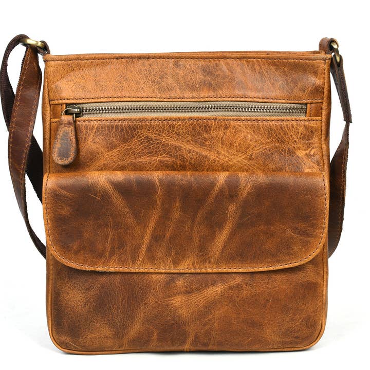 Sac bandoulière en cuir ( LB-301 ) pour la vente par TLG Canada