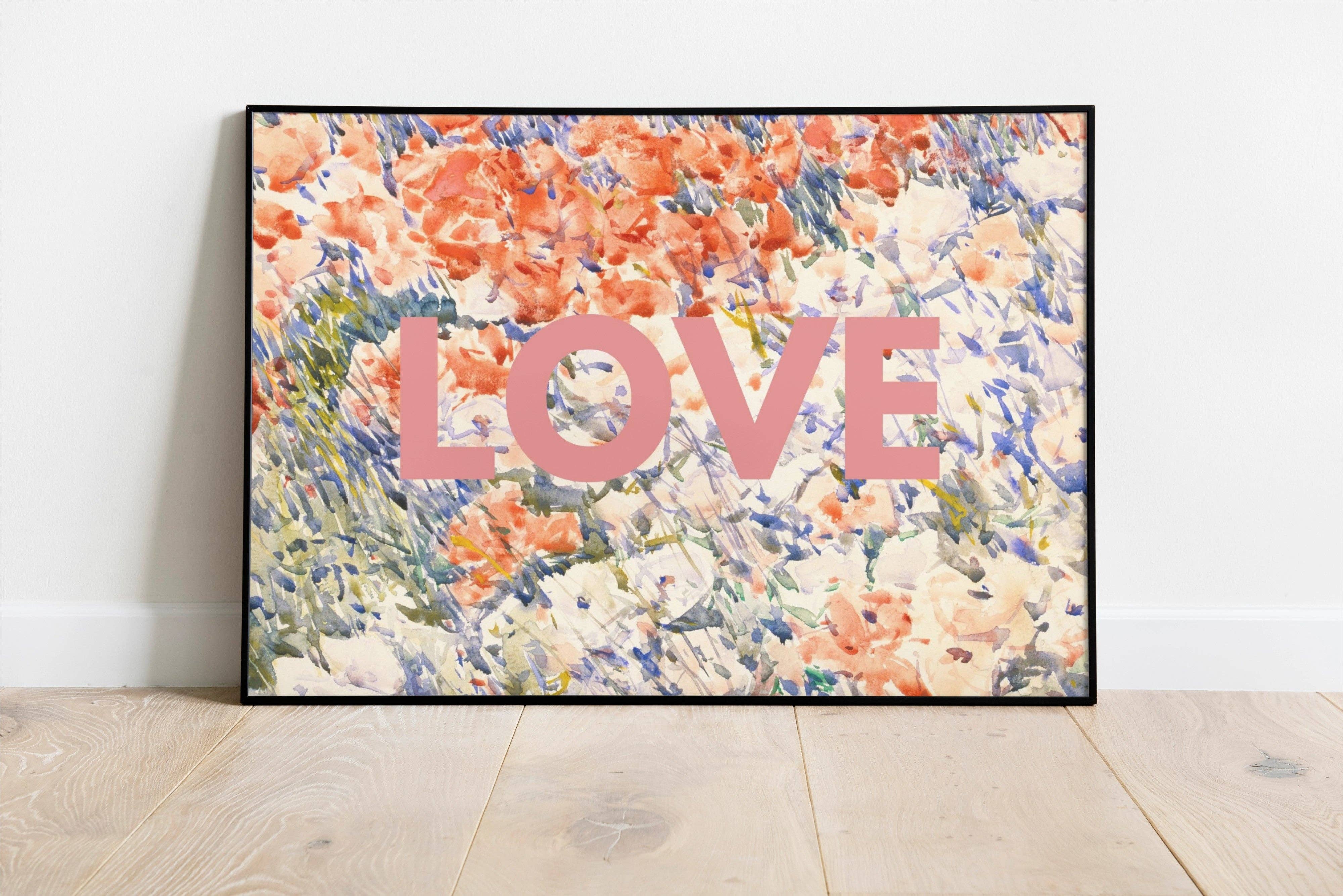 Lyonette – wholesale Art print – Love, Abstract Giclee Art Print 1