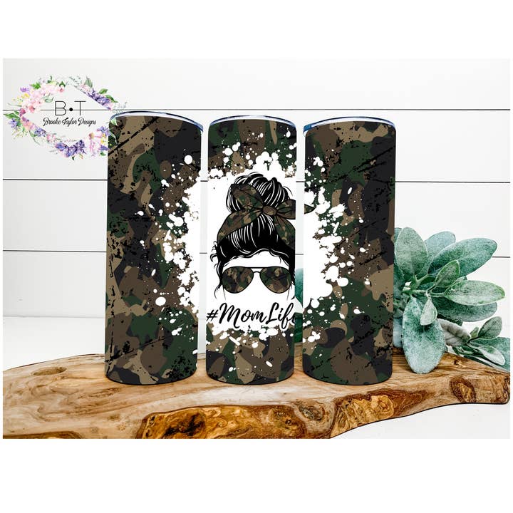 Camo Mom Beker voor wholesale door Brooke Taylor Designs
