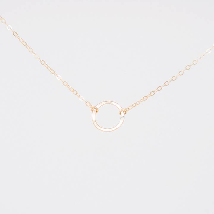 Rippie Mae - Wholesale Pendant/Charm Necklace - Simple Circle Necklace