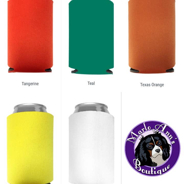 Dogaholic Can Cooler for wholesale by Marlo Ann's Boutique
