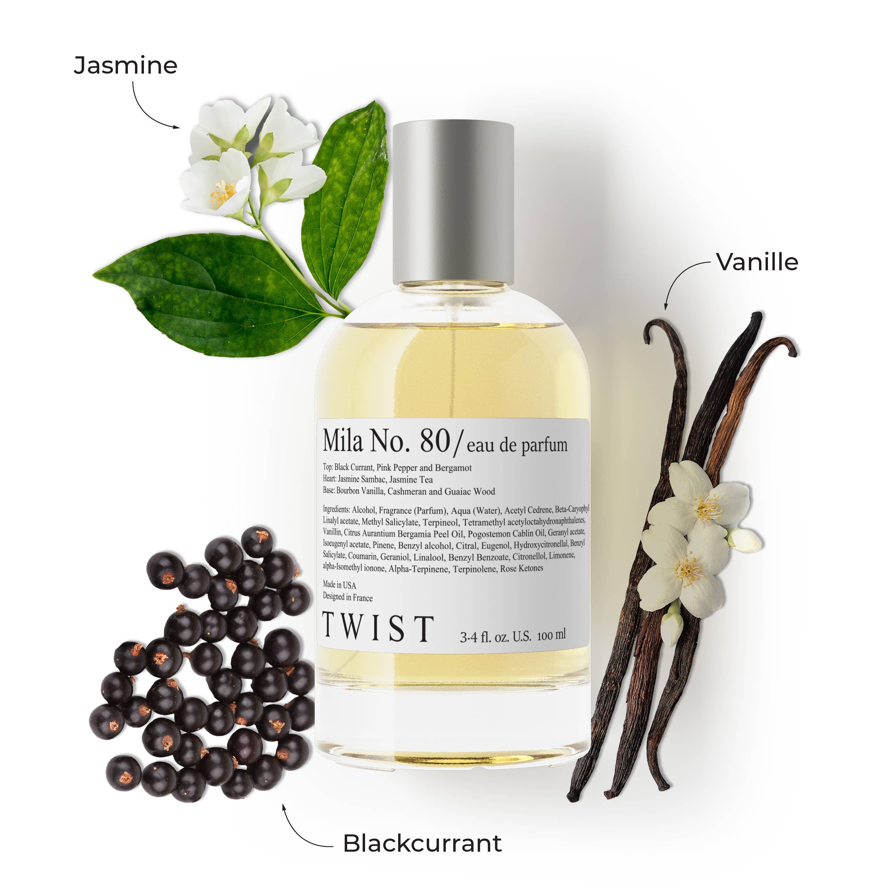 House of Twist - Wholesale Parfum/Eau de toilette - Twist Mila No. 80 - Geïnspireerd door V. Donna Born In Roma EDP