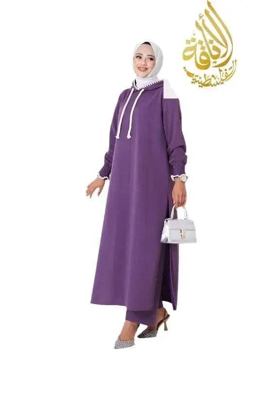Palestinian Elegance - Wholesale Top & Pant Set (NOT Loungewear) - Women's - Elegant Modest Long Set - Chic & Timeless Fashion5