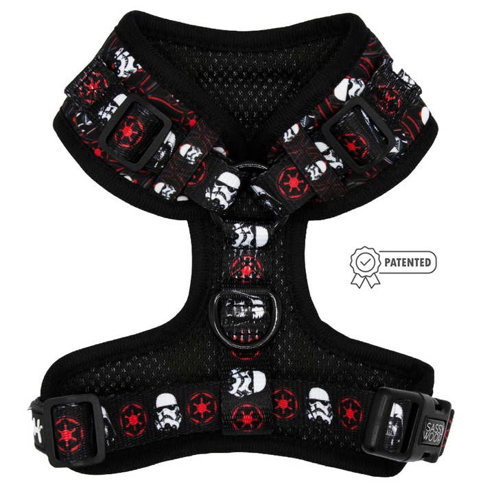 SASSY WOOF - Wholesale Pet Harness - Dog - Dog Adjustable Harness - STAR WARSâ„¢ The Dark Side
