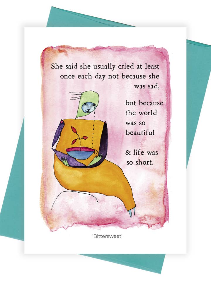 Bittersweet Card Pack of 6 for wholesale by StoryPeople