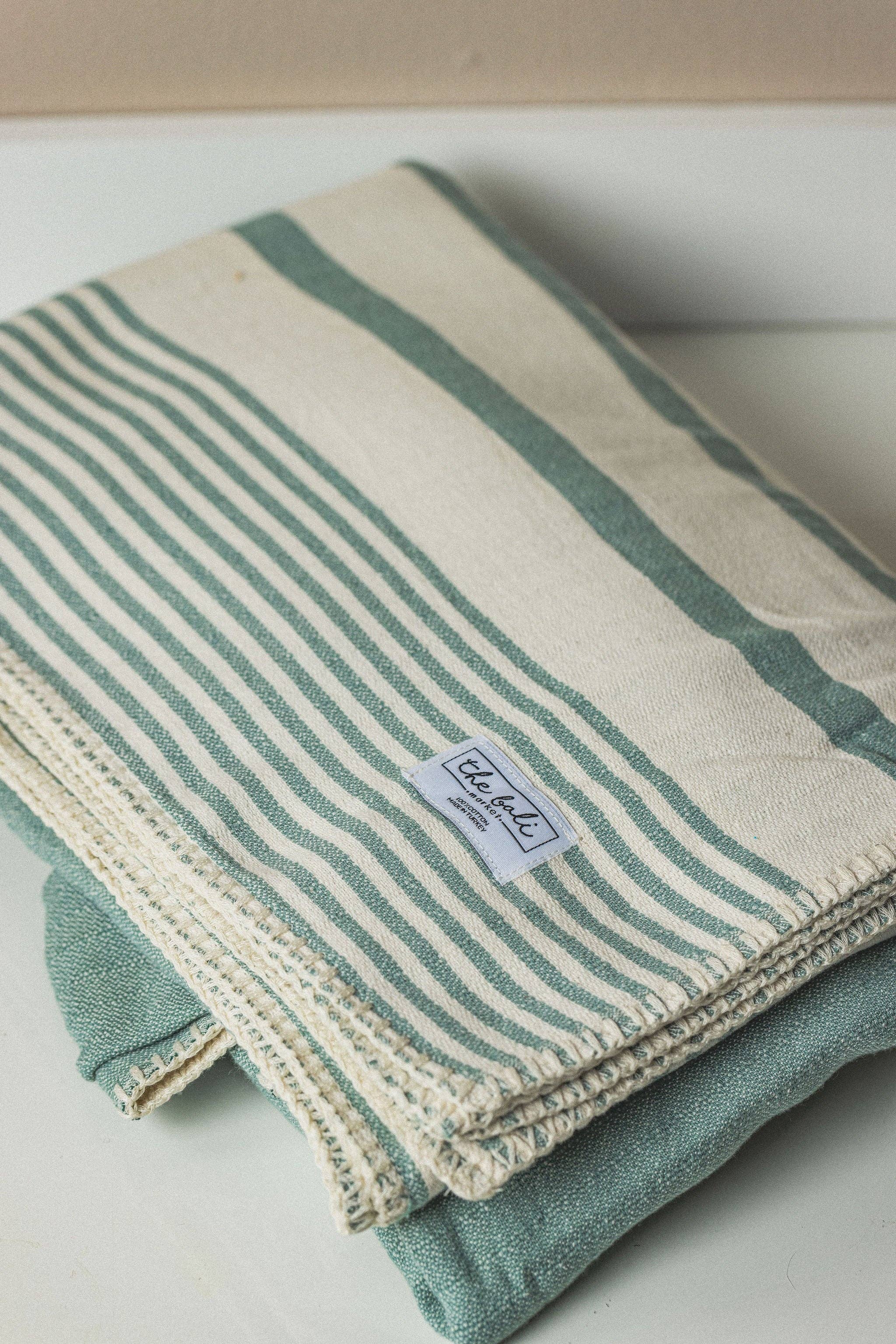 The Bali Market - Wholesale Throw Blanket - Essential Stripe XL - Turkish Blanket3