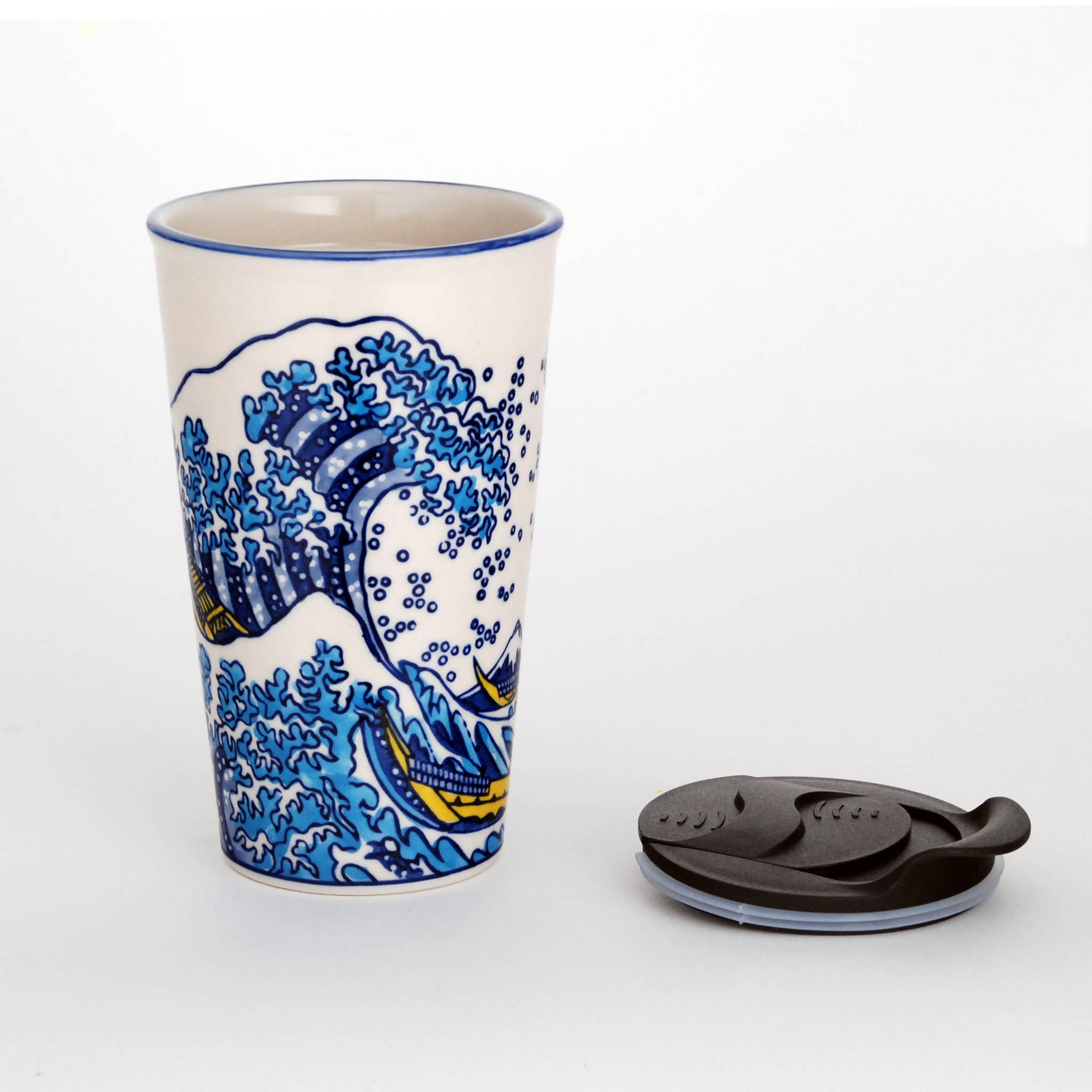 Fuji Merchandise Corporation - Wholesale Insulated Mug/Tumbler - MIRA TUMBLER – BLUE HOKUSAI1