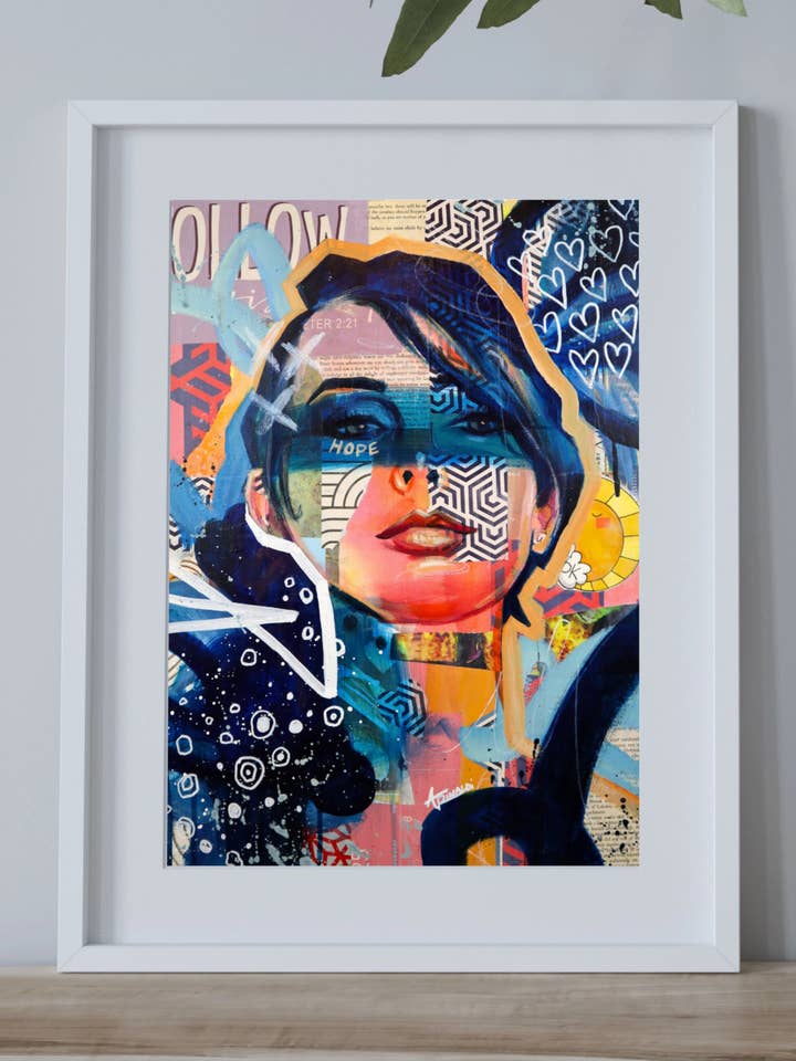 Hope Will Prevail Print for wholesale by Amanda Rinaldi