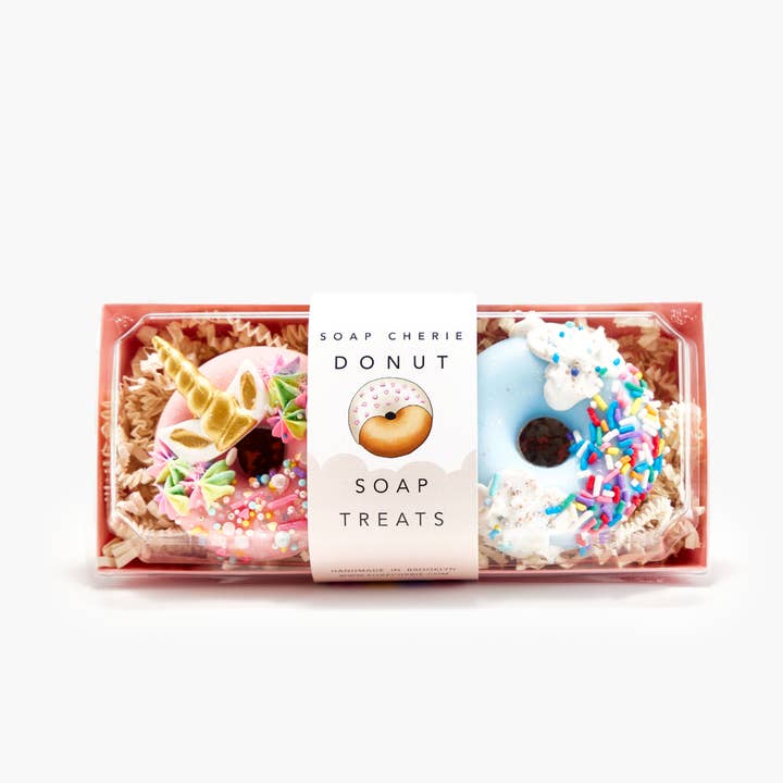 SOAP CHERIE - Vendita all'ingrosso Saponette - Sapone a forma di ciambella unicorno