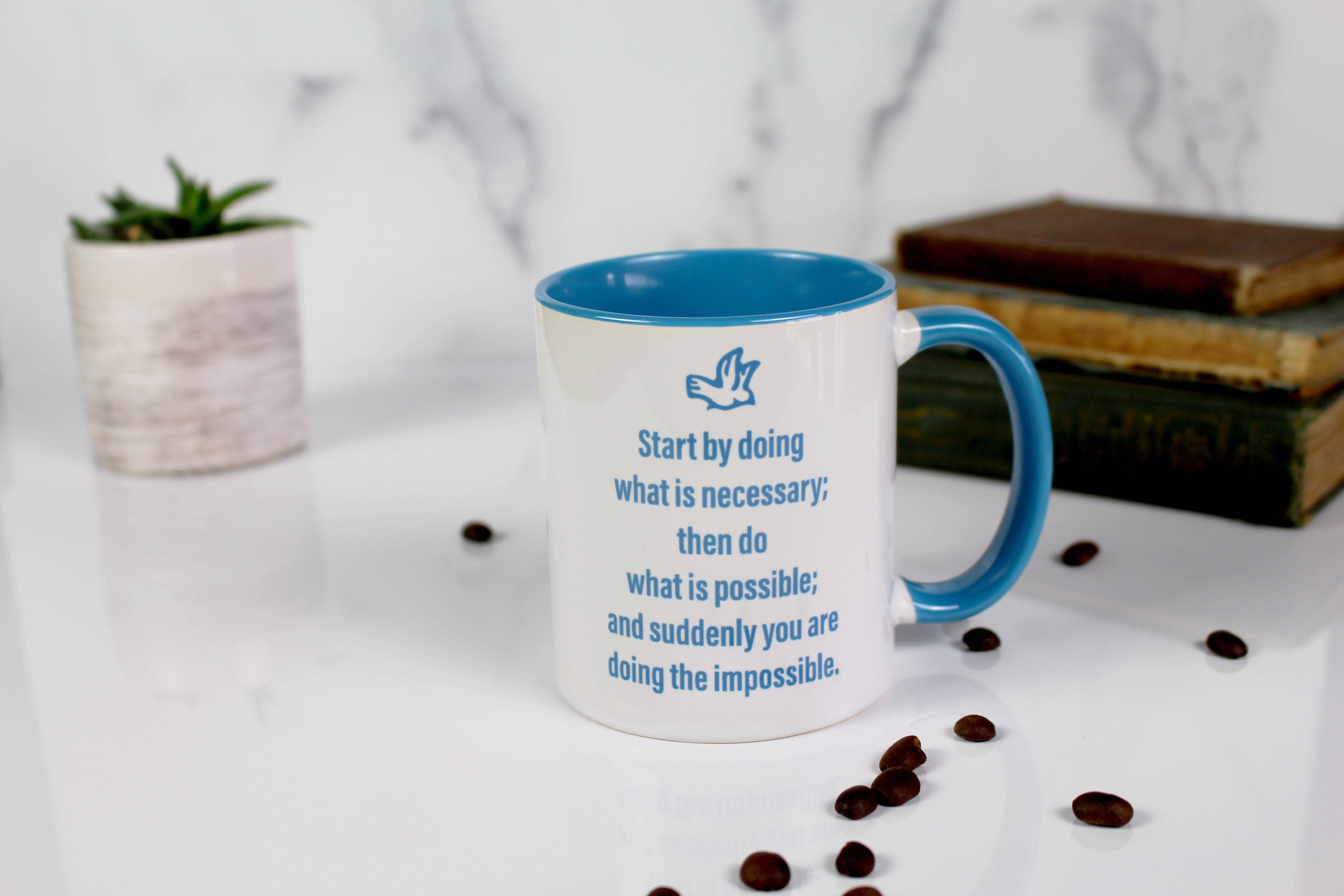 Drinklings Coffee and Mugs - Wholesale Coffee Mug - The Francis Of Assisi Mug1